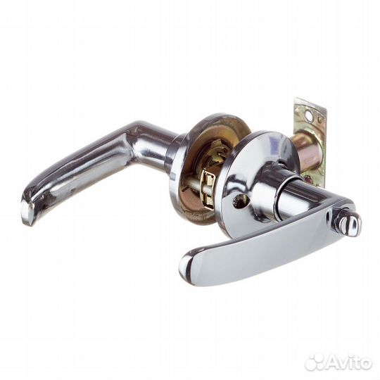 Ручка-защелка (680209) с ключом и фиксатором (хром