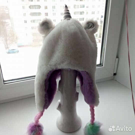 Шапка детская для девочки зимняя 