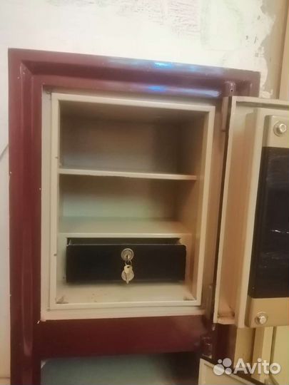 Сейф металл для денег бу