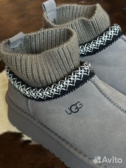 Угги UGG tasman с носком на платформе