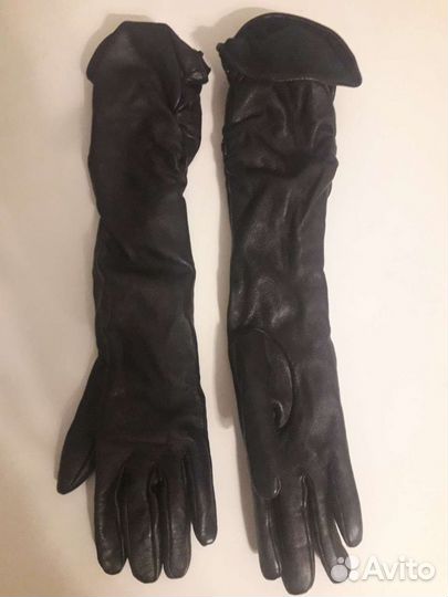 Перчатки кожаные