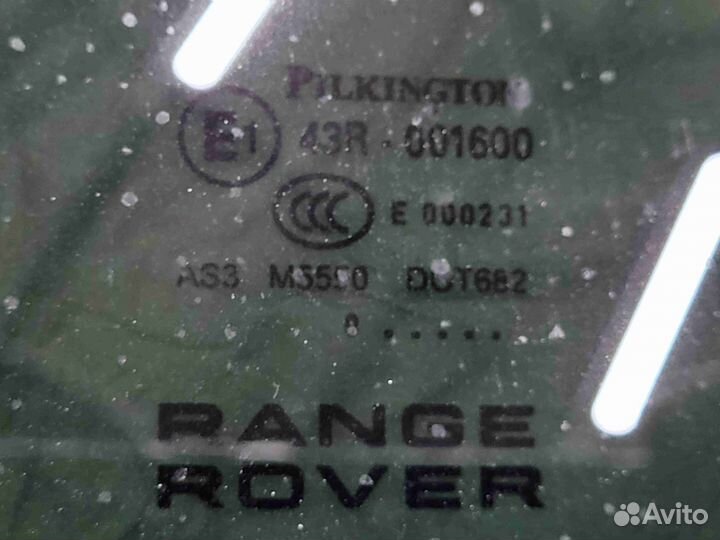 Стекло двери задней левой Land-Rover Range Rover S