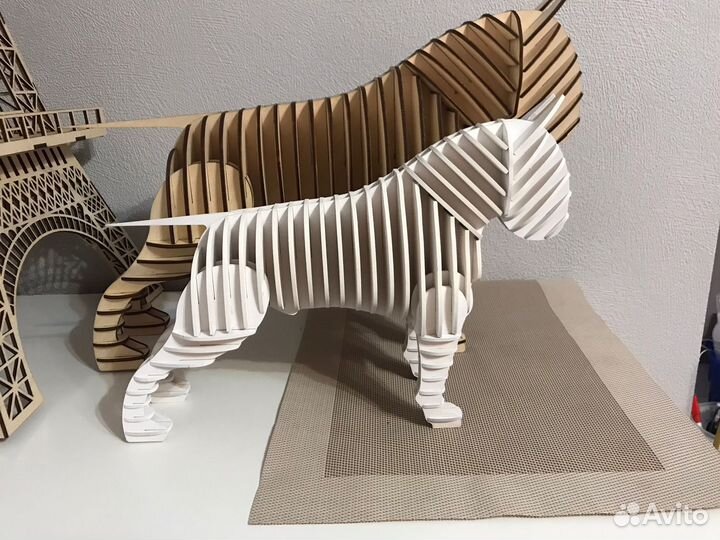 Оригинальный Бультерьер для интерьера или подарка