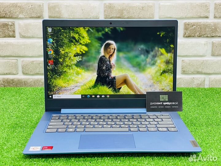 Ноутбук новый. Athlon 3050U/14