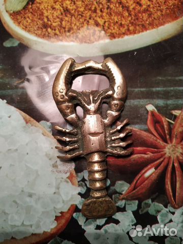 Открывашка Рак, бронза. СССР