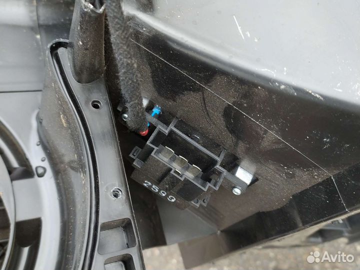 Корпус печки skoda rapid