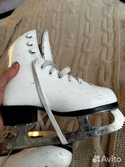 Фигурные коньки graf davos gold 32р