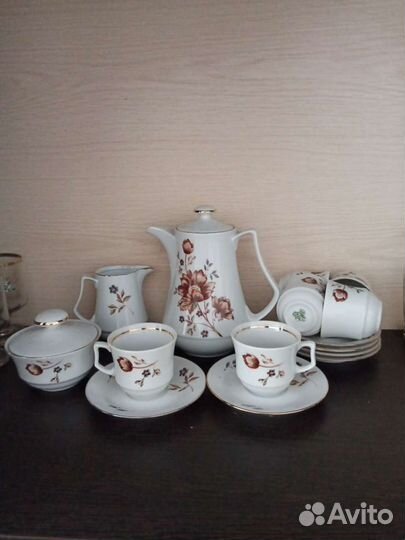 Сервиз кофейный гдр