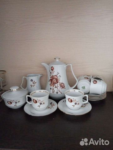 Сервиз кофейный гдр