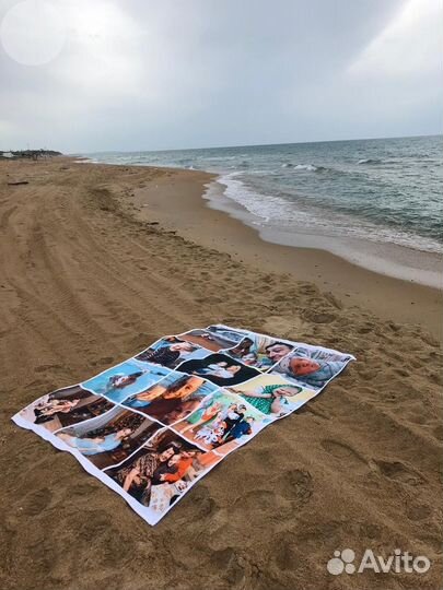 Плед с фото 200х220 флисовый