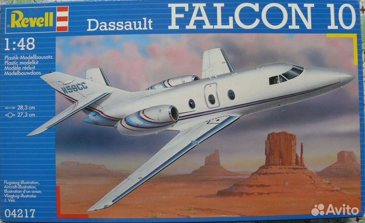 Модели гражданских самолетов Revell 1:48