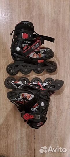 Роликовые коньки детские раздвижные