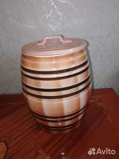 Керамическая бочка СССР