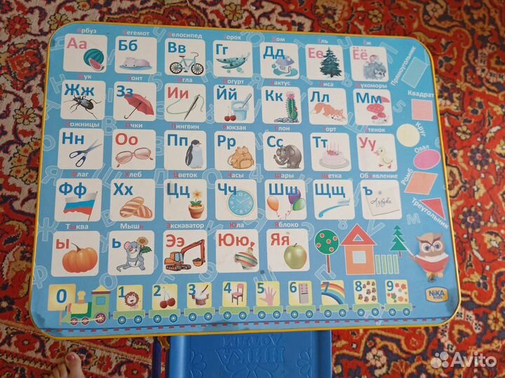 Детский столик и стульчик