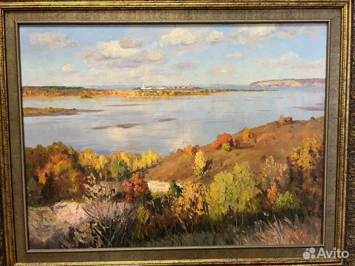 Картина «Осенние дали. Свияга» Викентий Лукиянов