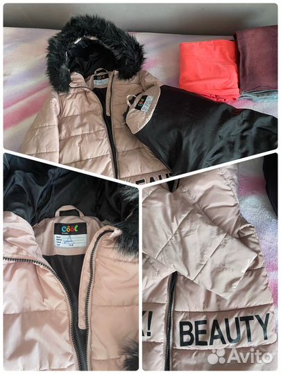 Пакет вещей для девочек двойни 140-146-150