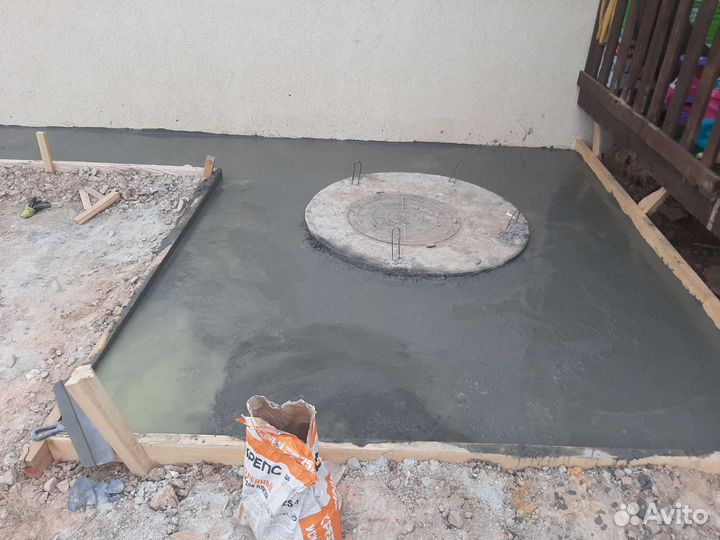 Отмостка вокруг дома