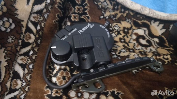 Гитарный Roland GR-55 с датчиком GK-3 и кабелем