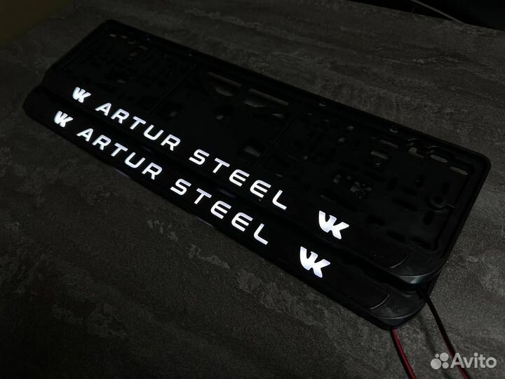 LED рамка номера с вашим дизайном