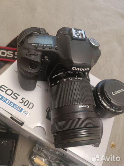 Зеркальный фотоаппарат canon 50d + 2 объектива