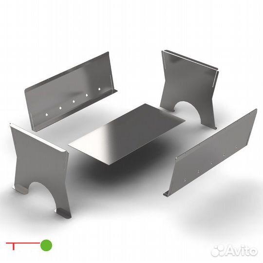 Мангал разборный 2 мм