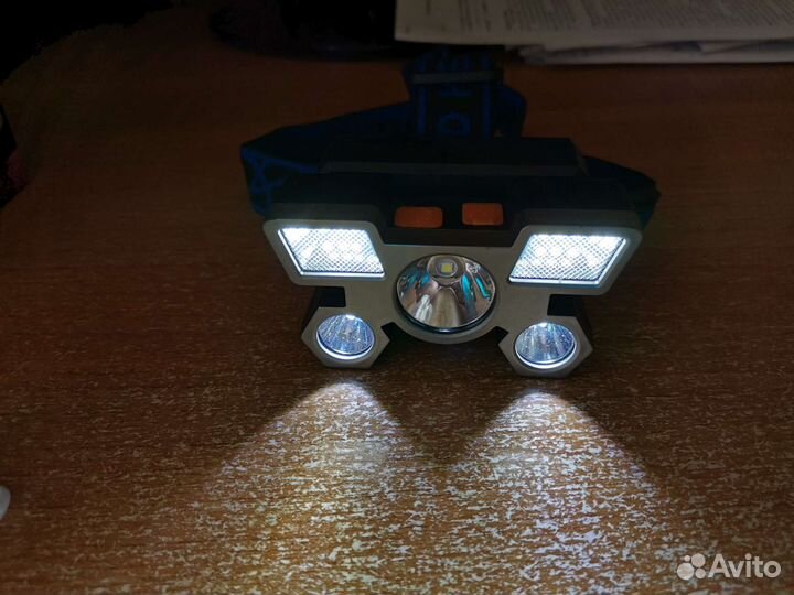 Налобный фонарь аккумуляторный