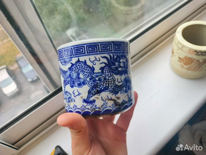 Керамические горшки в китайском стиле