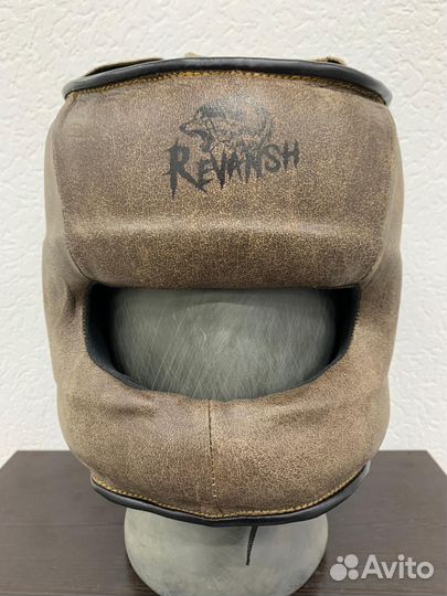 Боксерский шлем с бампером Revansh