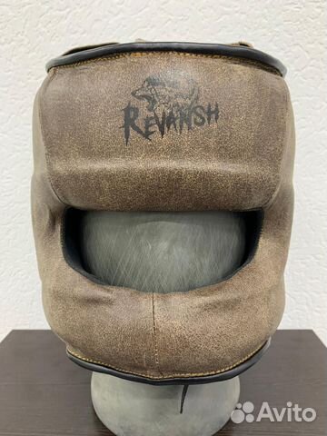 Боксерский шлем с бампером Revansh