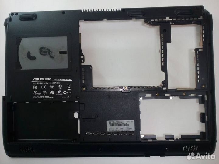Дно Asus N60D