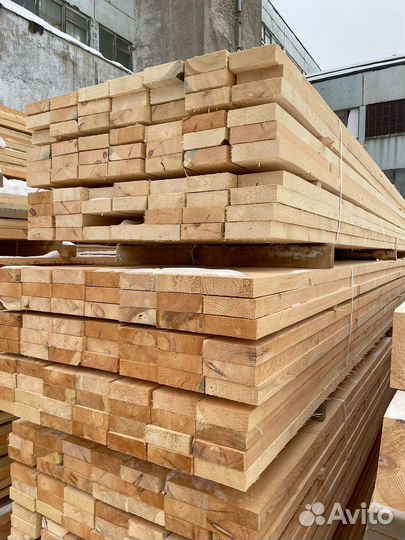 Брус обрезной 100х200х6000мм