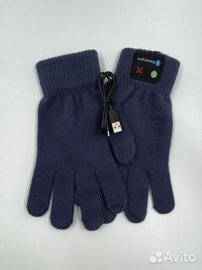 Перчатки вязаные с Bluetooth