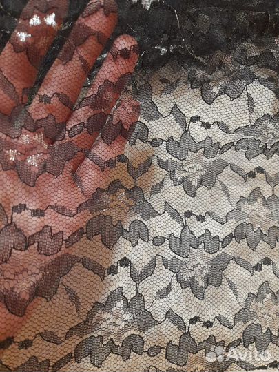 Гипюр с люриксом СССР