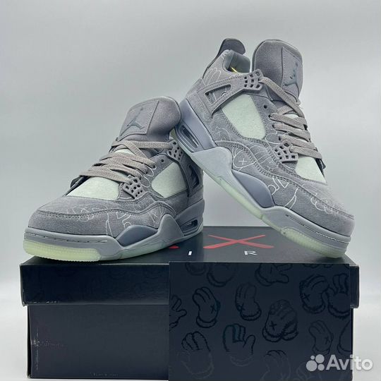 Кроссовки мужские Nike Air Jordan 4 Retro Kaws Gre