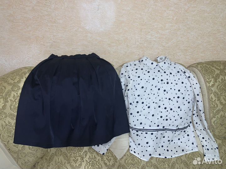 Юбка и блузка для девочки