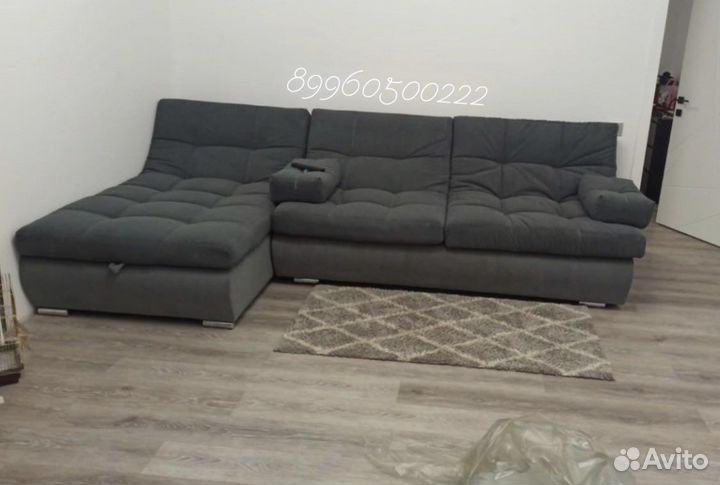 Диван с оттоманкой Сафари