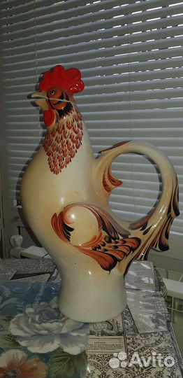 Петушок шток графин