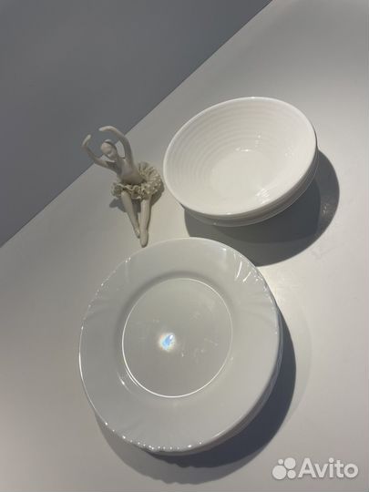 Набор столовой посуды luminarc 4 штуки