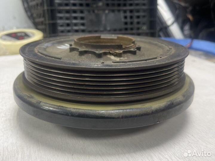 Шкив коленвала бмв н47