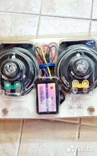 Клаксон мощный звуковой сигнал