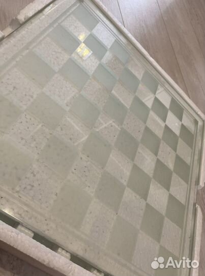 Шахматы с рюмками 2 в 1