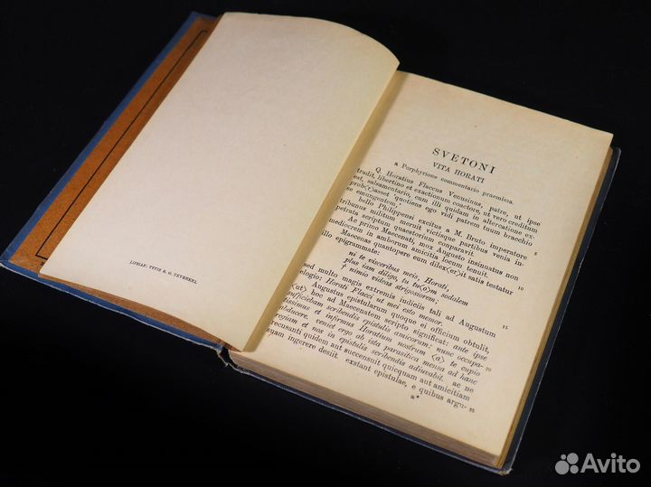 Гораций. Оды / Horatius. На латыни. 1910 год