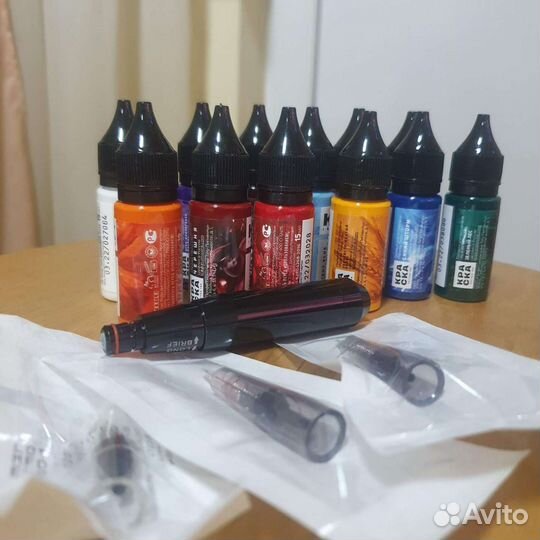 Машинка для перманента R-line,вторая тату,с кейсом