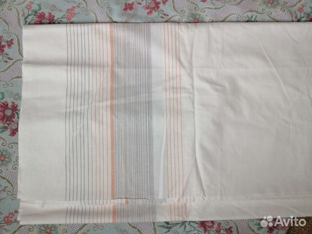 Ткань льняная СССР на простыни, скатерть