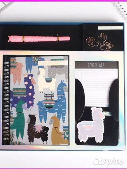 Набор lama: ежедневник A5 40 листов, планинг, ручк