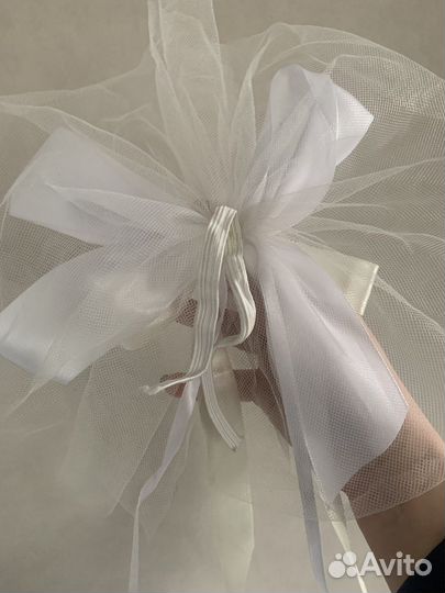 Свадебные банты на машину