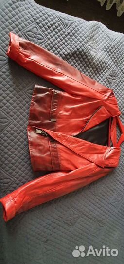 Куртка кожаная женская 46- 48
