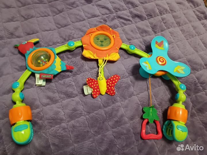 Развивающая дуга tiny love на коляску,кроватку