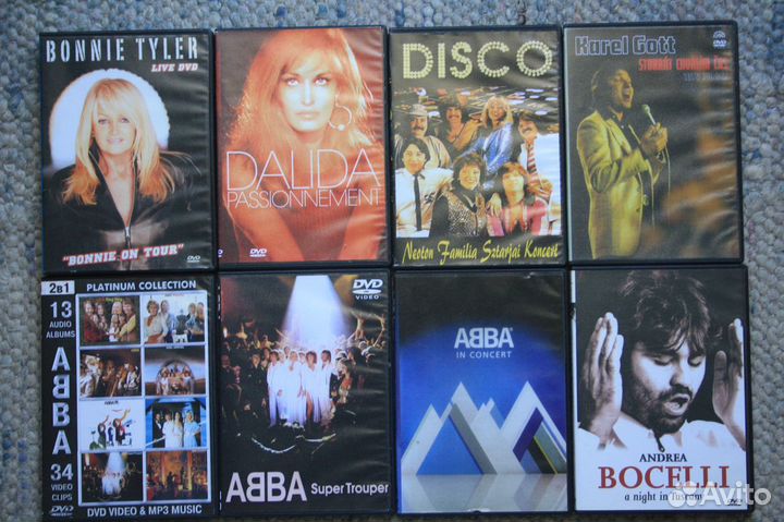 Зарубежная музыка на DVD