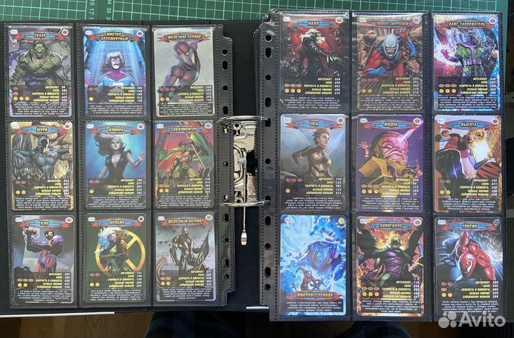 4-я серия карточки Человек Паук «герои и злодеи»